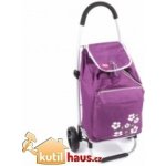 Nákupní taška na kolečkách MALAGA fialová – Zboží Dáma Nákupní taška na kolečkách MALAGA fialová – Zboží Dáma