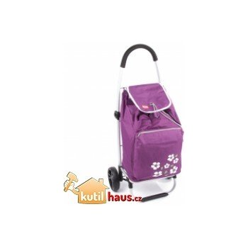 Nákupní taška na kolečkách MALAGA fialová