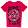Dětské tričko Winkiki kids Wear chlapecké tričko Summer Vibe červená