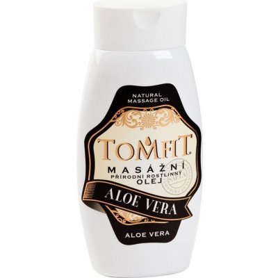 Tomfit masážní rostlinný olej Aloe vera 250 ml