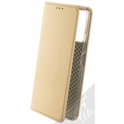 Pouzdro 1Mcz Magnet Book Xiaomi Redmi Note 10 Pro Redmi Note 10 Pro Max zlaté – Zbozi.Blesk.cz