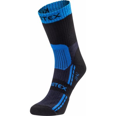 Klimatex Trekingové ponožky Fink1 černá-modrá černá