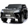 Elektrické vozítko HračkyZaDobréKačky elektrické autíčko Lexus LX570 lakované černá DK-LX570