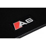 Koberce textilní SiRN Audi A6, C7, 2011 - 2018 Logo A6 COMBI + SEDAN – Hledejceny.cz