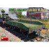 Sběratelský model MiniArt Soviet Railway Flatbed 1 6 5 1 8 t 35303 1:35