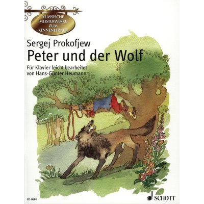 Sergej Prokofjev Peter & Wolf Opus 67 Petr a vlk noty na snadný klavír – Hledejceny.cz