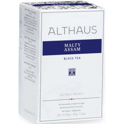 Althaus černý čaj Malty Assam 20 sáčků 35 g