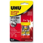 UHU Super Glue Minis 3x1g – HobbyKompas.cz