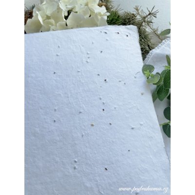 Olino Paperworks Int BV Morušový papír se semínky řeřichy Velikost: vel. A4 – Hledejceny.cz