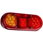 Kombinované levé světlo trojfunkční oválné 17 Led 12v 24v Horpol – Hledejceny.cz