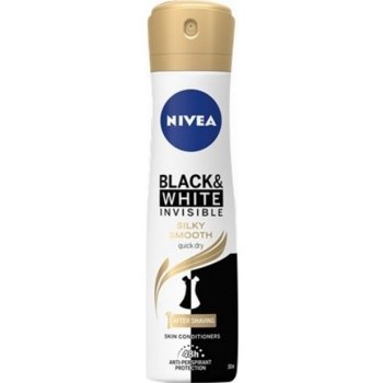 Nivea Black & White Invisible Silky Smooth deospray 150 ml