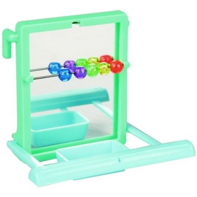 Flamingo Zrcátko s bidýlkem 10 x 7 x 9 cm – Zboží Dáma