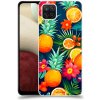 Pouzdro a kryt na mobilní telefon Samsung Pouzdro ACOVER Samsung Galaxy A12 A125F s motivem Summer Fruits