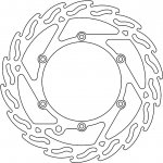 MOTO-MASTER Flame Fixed brzdový kotouč - PŘEDNÍ BRZDA KTM SX/SXF/EXC/EXCF 125-> (1992-2023) - průměr 260mm | Zboží Auto