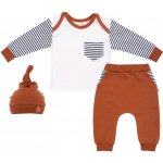 New Baby 3-dílná letní bavlněná souprava Perfect Summer baletka – Sleviste.cz