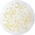 Nefertitis Křišťál tácek Měsíc a hvězdy - dekorace - dekorace NF49302 - cca 5,5 cm – Hledejceny.cz