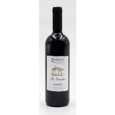 Zagreus Winery Sv. Dimitr Mavrud červená 2024 13% 0,75 l (holá láhev) – Hledejceny.cz