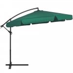 SPRINGOS CASABLANCA GU0043 Zahradní slunečník 290 cm, zelený – Hledejceny.cz