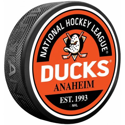 Mustang Puk Anaheim Ducks NHL Block Textured Puck – Hledejceny.cz