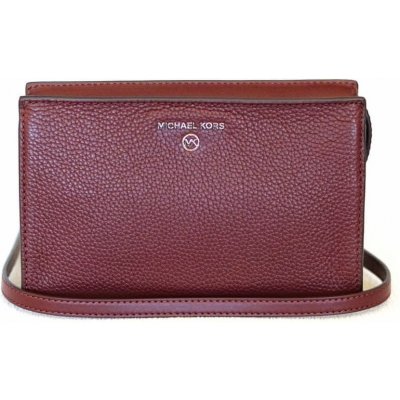 Michael Kors dámská kabelka crossbody VALERIE 32F2S9VC2L MERLOT MD EW XBODY LEATHER – Zboží Mobilmania