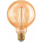 Eglo LED žárovka E27 G95, 4 W 300 Lm 1700 K, jantarová – Hledejceny.cz
