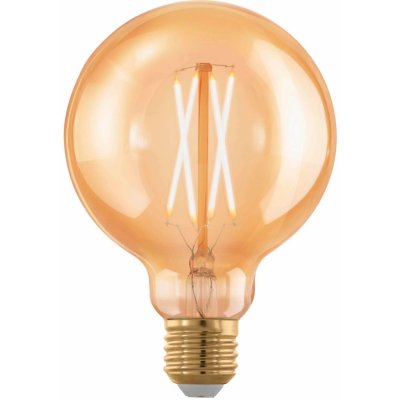 Eglo LED žárovka E27 G95, 4 W 300 Lm 1700 K, jantarová – Hledejceny.cz