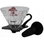 Hario Dripper V60-02 Glass Black – Hledejceny.cz