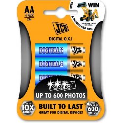 JCB OXI DIGITAL AA 4ks JCB-LR06OXI-4B