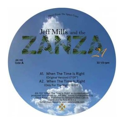 Jeff Mills - When The Time Is Right LP – Zboží Mobilmania