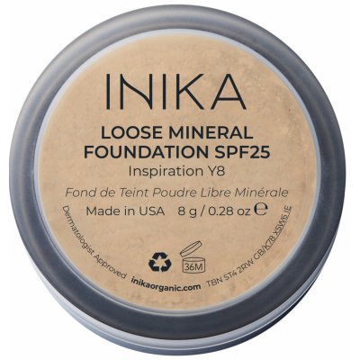 Inika Organic Přírodní sypký minerální pudrový make-up s SPF25 Inspiration 8 g