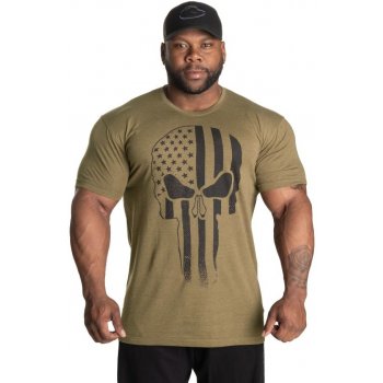 Gasp Skull Standard Tee army Green army zelené