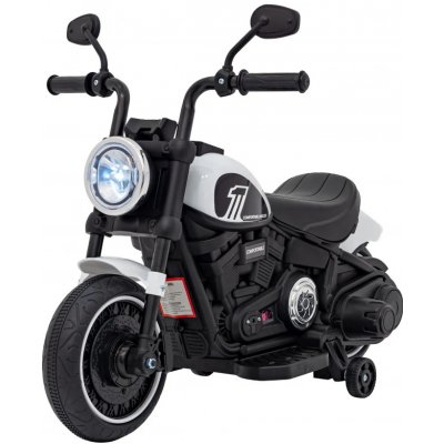 Motorka Chopper Auta pro děti bílá – Hledejceny.cz