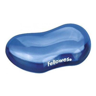 Fellowes CRYSTAL gelová modrá / Podložka pod zápěstí (felfergwpadcrystb)