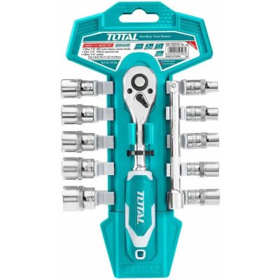 TOTAL-TOOLS THT14114126 Hlavice nástrčné 1/4", sada 12ks, industrial – Sleviste.cz