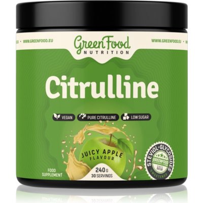 GreenFood Nutrition Citrulline 240 g – Hledejceny.cz