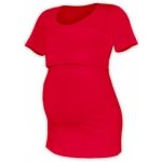 Jožánek Kateřina tričko pro snadné kojení 3/4 rukáv červená – Zboží Dáma