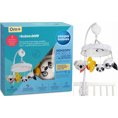 Canpol babies Senzorický kolotoč s melodiemi bluetooth BabiesBoo – Hledejceny.cz