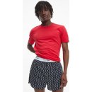 Calvin Klein NB3324E 68 pánské pyžamo krátké červeno černé