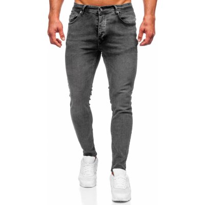 Bolf Černé pánské džíny skinny fit R926-1