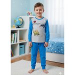 Wolf dětské pyžamo S2158 šedá modrá – Zbozi.Blesk.cz