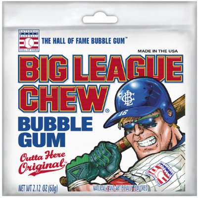 Big League Chew Bubble Gum Original 60 g – Zboží Mobilmania