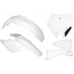 Racetech kompletní plasty KTM SX/SXF 05-06 EXC/EXCF 125/250/250F/400/450/520/525 05-07 bílá tabulka KT503E047 | Zboží Auto