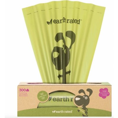 Earth Rated Sáčky na psí exkrementy s vůní levandule 1 role x 300 sáčků – HobbyKompas.cz