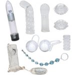 You2Toys Crystal Clear Sextoy Set 9ks – Zboží Dáma