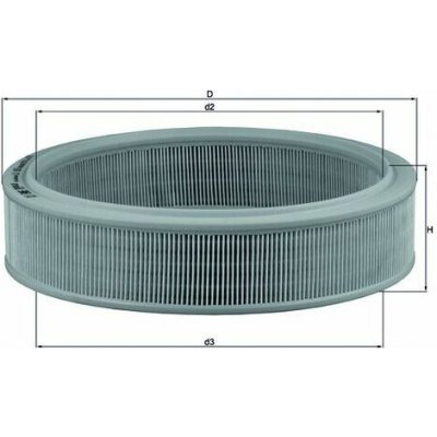MAHLE ORIGINAL Vzduchový filtr LX853 – Hledejceny.cz