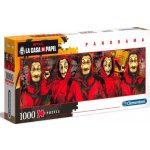 Clementoni 39545 NETFLIX La Casa de Papel panorama 1000 dílků – Zboží Mobilmania