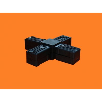 Plastová spojka 305 skládaná, černá – Zbozi.Blesk.cz