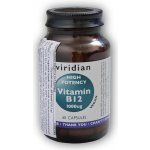 Viridian High Potency Vitamin B12 1000 ug 60 kapslí – Hledejceny.cz