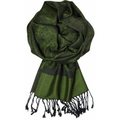 Perugia luxusní pašmína šála CHZ-104_32 khaki – Zbozi.Blesk.cz