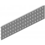 Element-System Perforovaný ocelový plech STA bílá D.800mm Š.200mm – Sleviste.cz